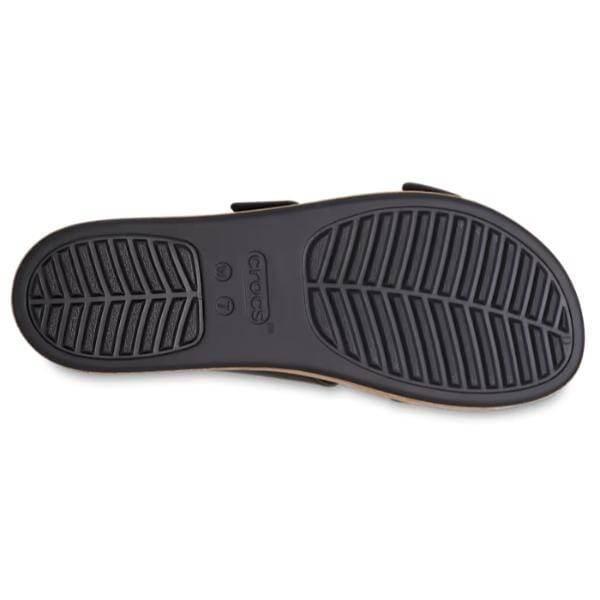 כפכפי קרוקס ברוקלין לנשים Crocs  Brooklyn Cork Buckle 211252-001 Black - Image 4