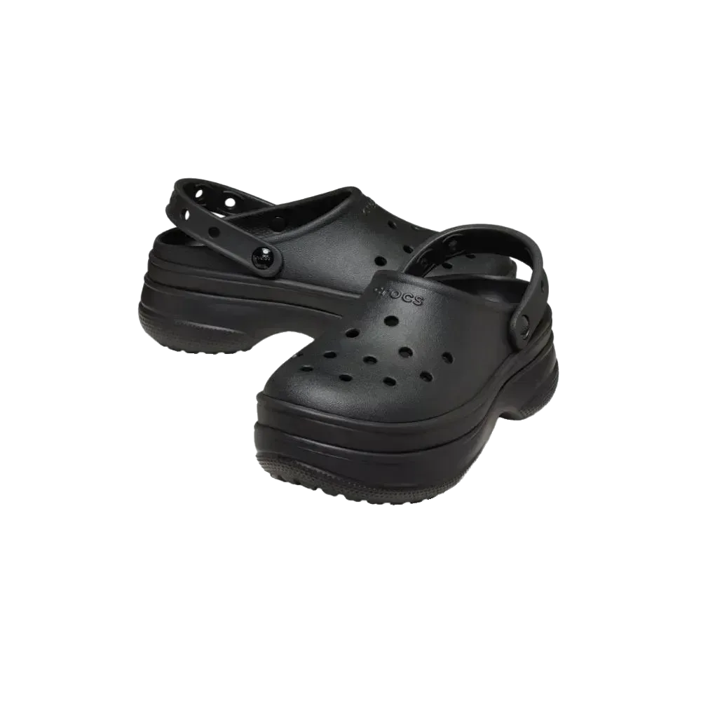 כפכפי קרוקס פלטפורמה לנשים Crocs 211355-060 Classic Stacked Clog - Image 3