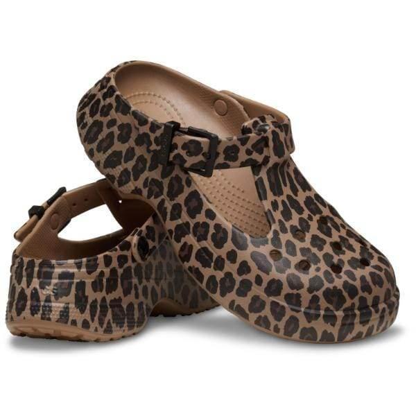 כפכפי קרוקס לנשים Crocs 211761-2LD Cls Mary Jane Animal Clog - Image 3