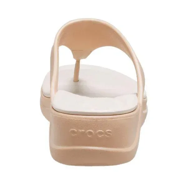 כפכפי קרוקס אצבע לנשים  Crocs boca Wedgte flip 207417-212 - Image 6