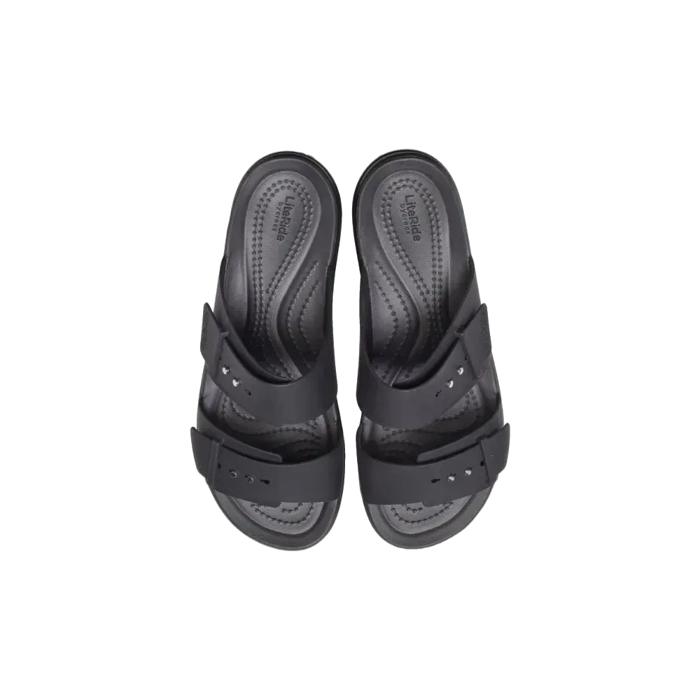 כפכפי פלטפורמה ברוקלין לנשים Crocs Brooklyn bucle Lowwdg 207431-001 - Image 2
