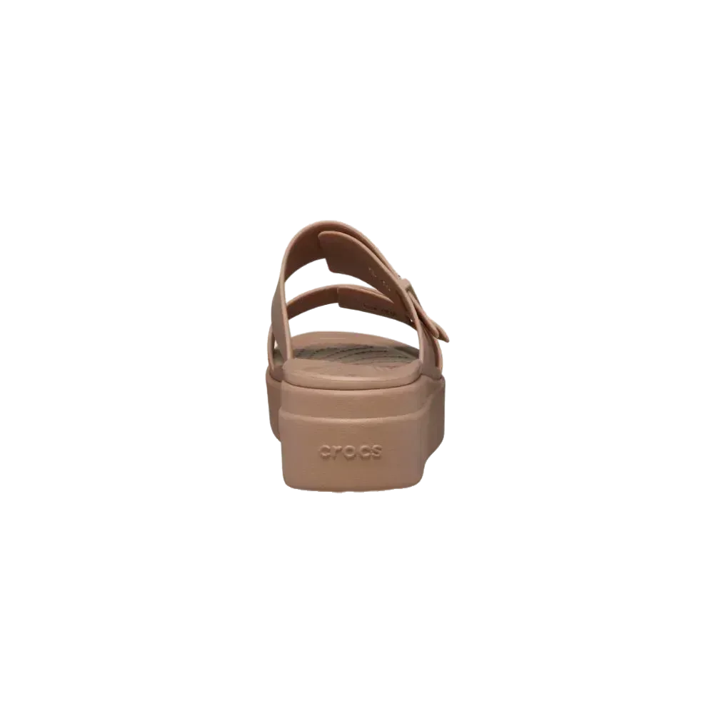 כפכפי פלטפורמה ברוקלין לנשים Crocs Brooklyn bucle Lowwdg 207431-2Q9 - Image 4