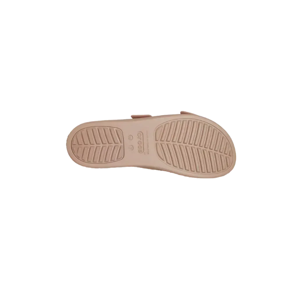כפכפי פלטפורמה ברוקלין לנשים Crocs Brooklyn bucle Lowwdg 207431-2Q9 - Image 6