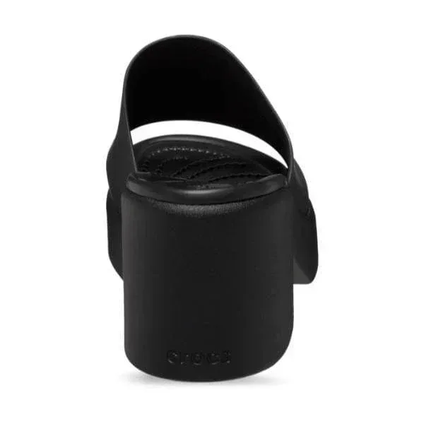 כפכפי קרוקס רצועה פלטפורמה לנשים Crocs Brooklyn Slide Heel 209408-060 - Image 4