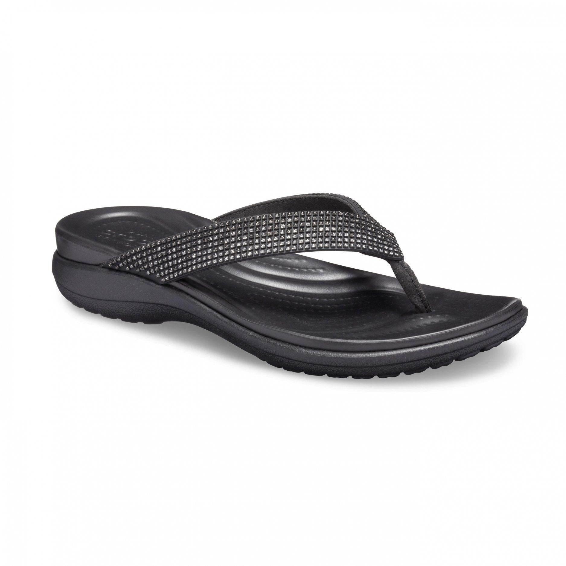 כפכף אצבע עם אבני קישוט Crocs Capri Diamante 205632-0FE - Image 2