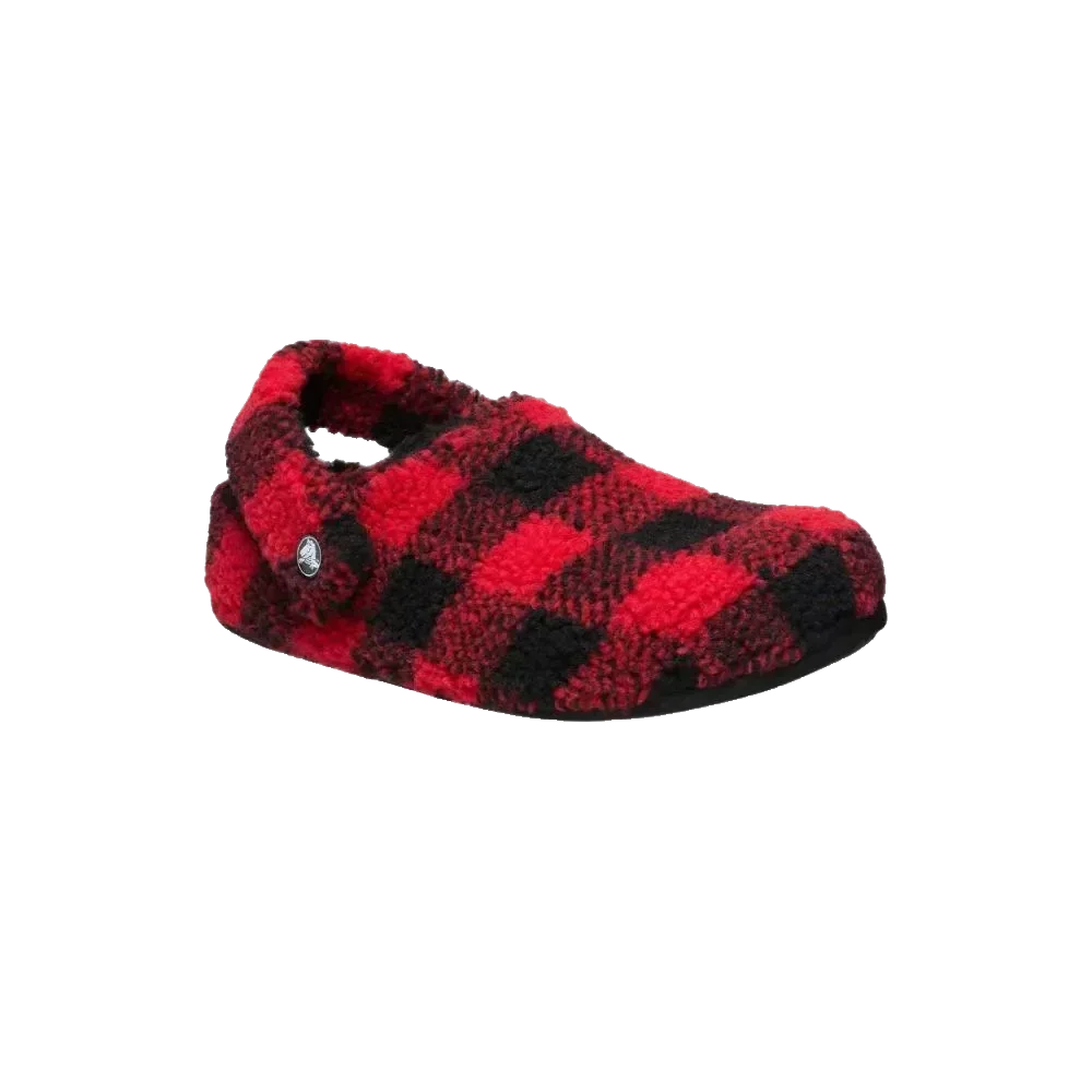 נעלי בית קרוקס Crocs Classic Buffalo Check Cozzzy Slipper 210755-6WG - Image 2