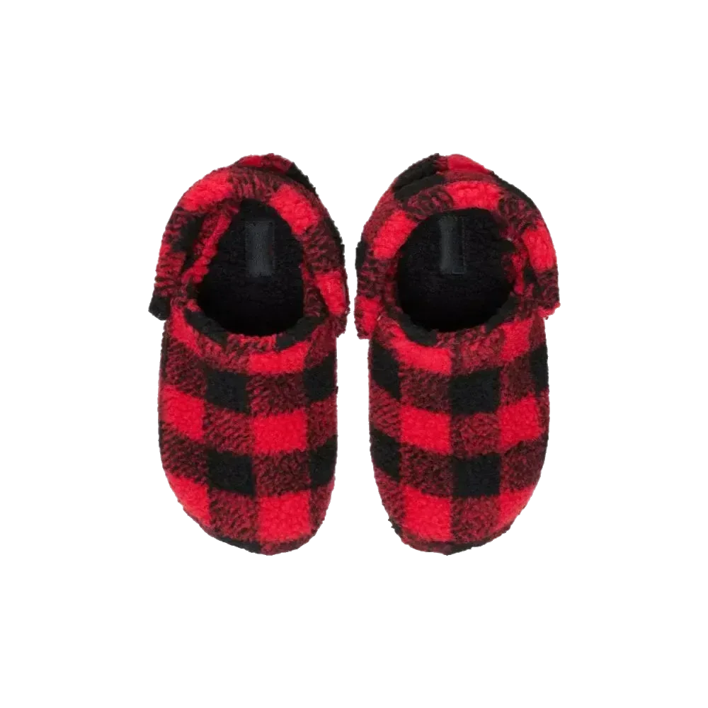 נעלי בית קרוקס Crocs Classic Buffalo Check Cozzzy Slipper 210755-6WG - Image 6