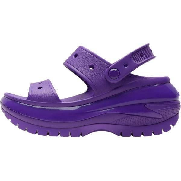 סנדלי קרוקס פלטפורמה במהדורה מיוחדת Crocs Classic Mega Crush Sandal 207989-518 - Image 2
