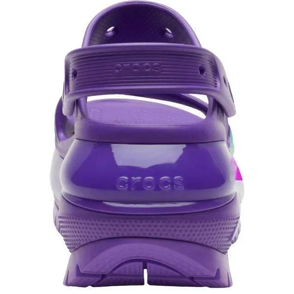 סנדלי קרוקס פלטפורמה במהדורה מיוחדת Crocs Classic Mega Crush Sandal 207989-518 - Image 6