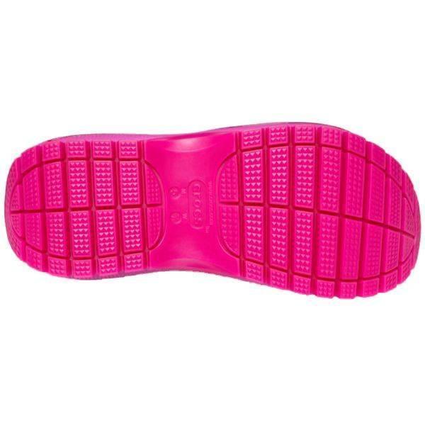 סנדלי קרוקס פלטפורמה במהדורה מיוחדת Crocs Classic Mega Crush Sandal Juice 207989-6UB - Image 5