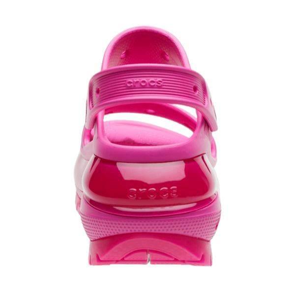 סנדלי קרוקס פלטפורמה במהדורה מיוחדת Crocs Classic Mega Crush Sandal Juice 207989-6UB - Image 6