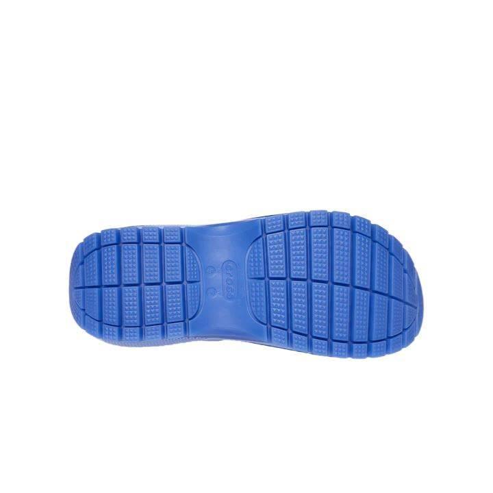 סנדלי קרורס פלטפורמה במהדורה מיוחדת Crocs Classic Mega Crush Sandal Moon Jelly 207989-5Q6 - Image 5