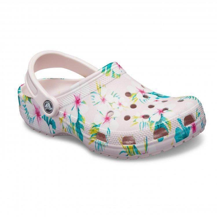 כפכפי קרוקס קלוג קלאסיות בהדפס קייצי Crocs Seasonal Clog 205706-6PQ - Image 2