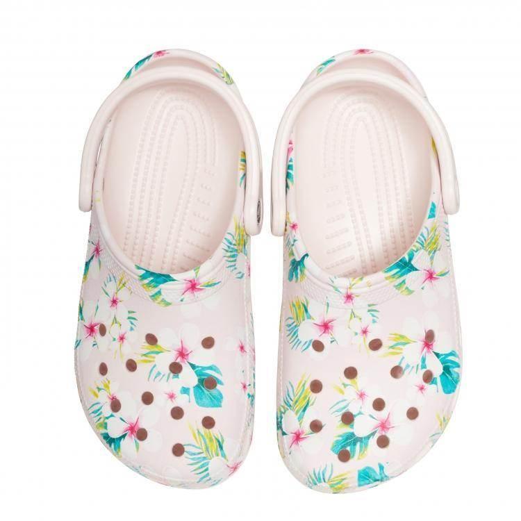 כפכפי קרוקס קלוג קלאסיות בהדפס קייצי Crocs Seasonal Clog 205706-6PQ - Image 3