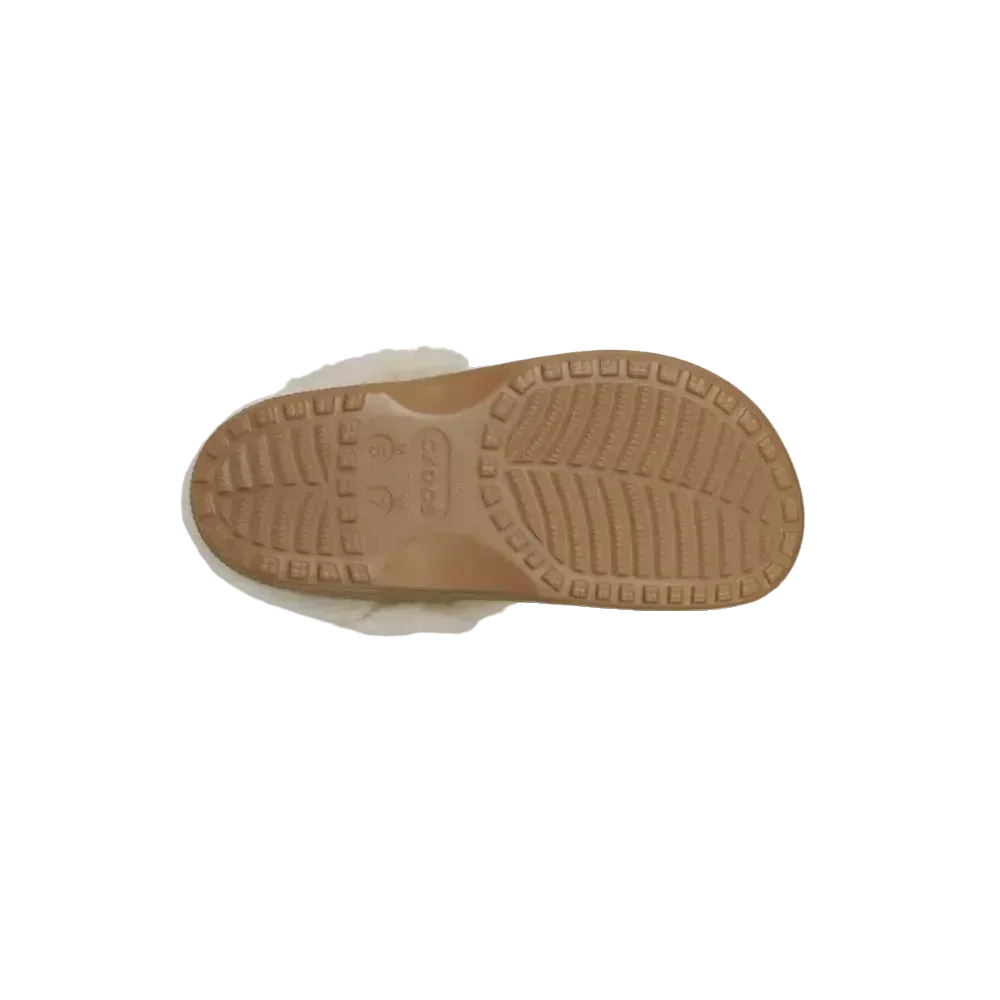 כפכפי פרווה קרוקס לנשים Crocs Classic Unfurgettable Vegan Suede Clog -212106-2EY - Image 8