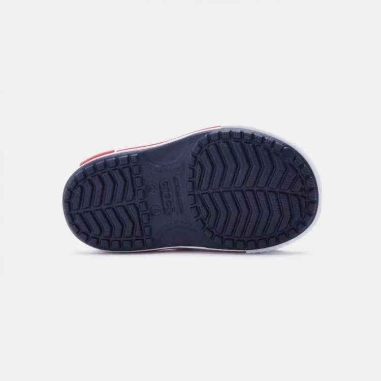 Crocs Crocband II Sandal 14854-462 - סנדל ילדים בצבע נייבי עם סקוצ - Image 4