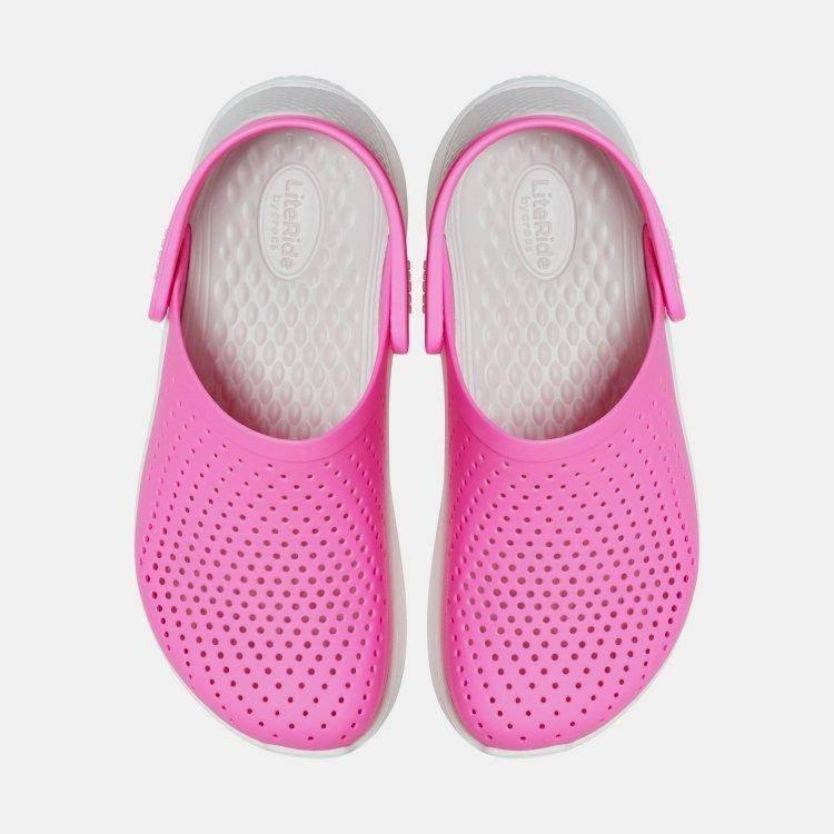 כפכף בטכנולוגיית לייט-רייד בצבע ורוד Crocs literide Clog electric 204592-6qv - Image 2