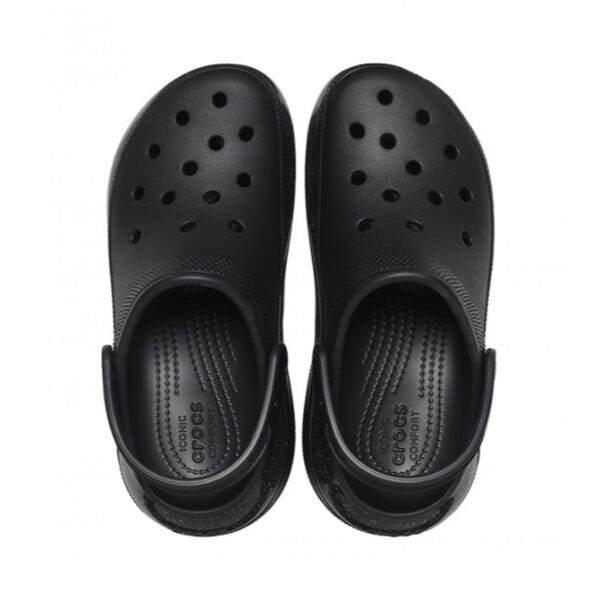 כפכפי קרוקס פלטפורמה במהדורה מיוחדת Crocs Mega Crush Sandals Rainbow Glitter 208794-001 - Image 4