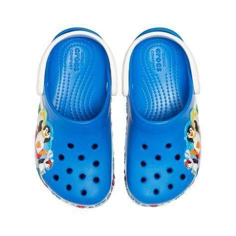 כפכפי קרוקס בעיטור פינגוין לילדים Crocs Playful Penguin Clog 205822-4JL Kids - Image 2