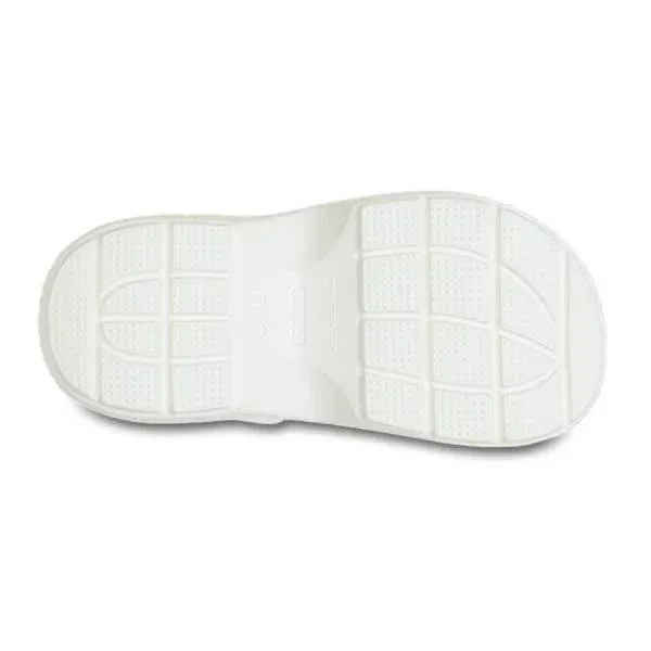 כפכפי קרוס פלטפורמה לנשים Crocs Stomp Clog-Chalky white 209347-0WV - Image 6
