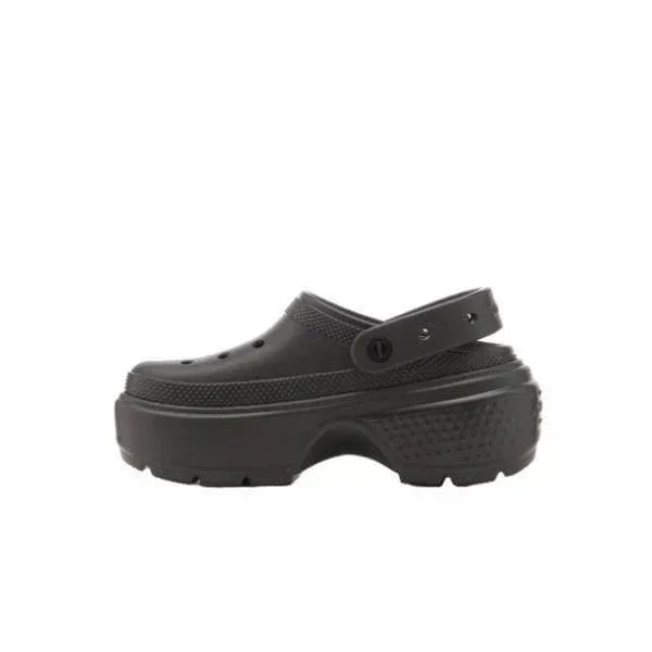 קפקפי קרוקס פלטפורמה לנשים Crocs Stomp Clog-dark iris 209347-5AS - Image 2