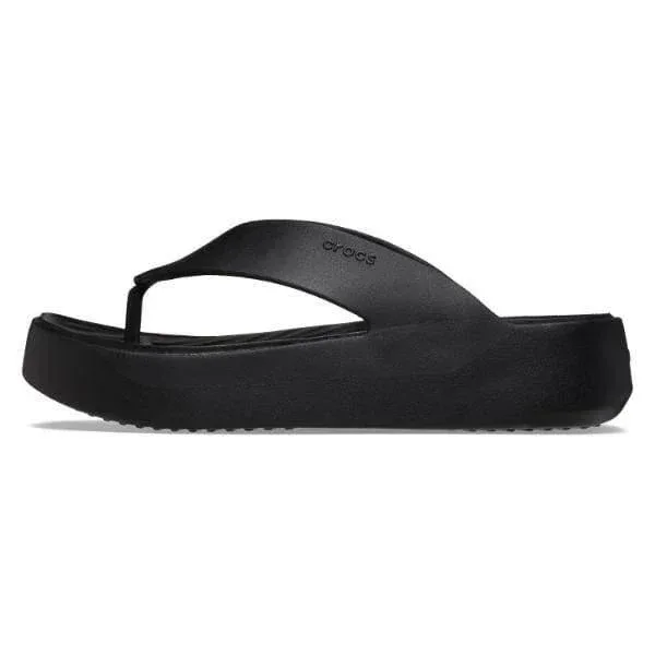 קפקפי קרוקס פלטפורמה לנשים Crocs W Getaway Platform Flip-Black 209410-001 - Image 2