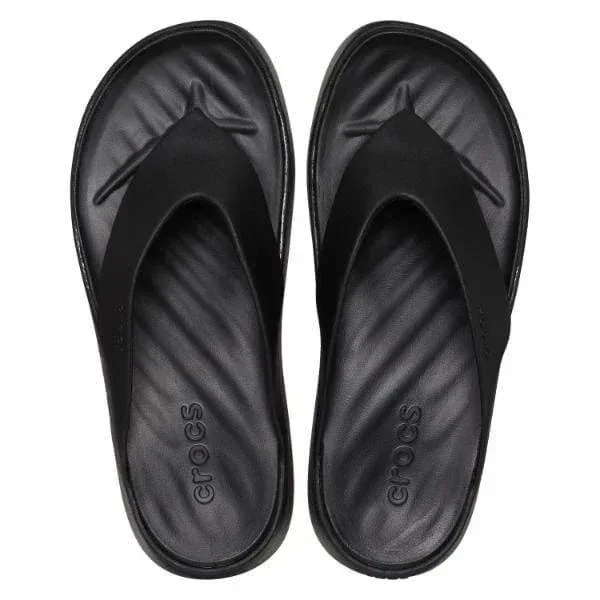 קפקפי קרוקס פלטפורמה לנשים Crocs W Getaway Platform Flip-Black 209410-001 - Image 4