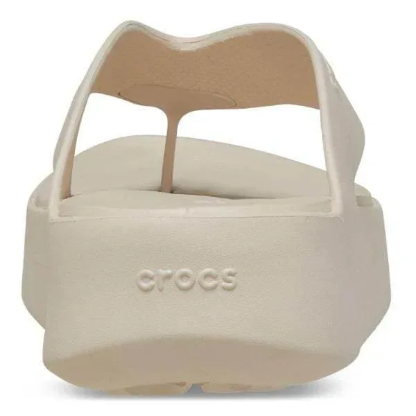 כפכפי קרוקס פלטפורמה לנשים Crocs Getaway Platform Flip-Stucco 209410-160 - Image 6