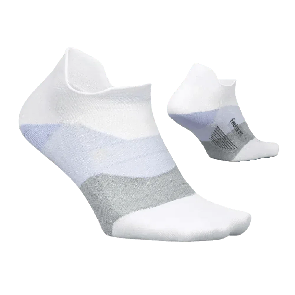 גרבי Feetures Elite Ultra Light No Show Tab White Lilatech E5512748 - Image 3