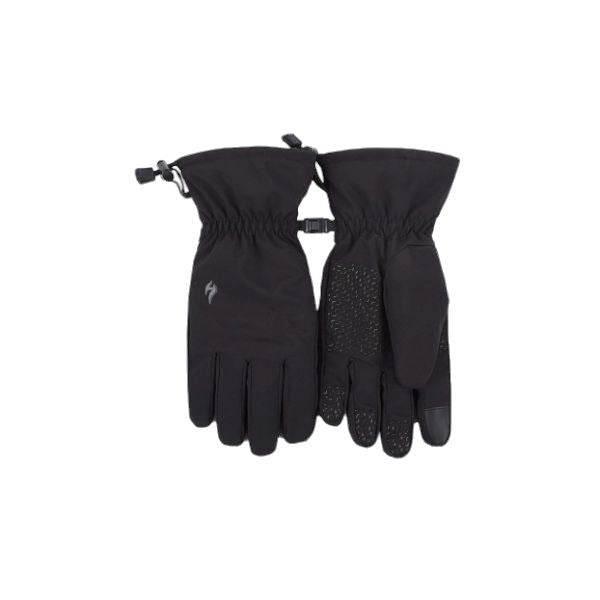 כפפות סופטשל היט הולדרס בצבע שחור Heat Holders Gloves BSGH104 - Image 4