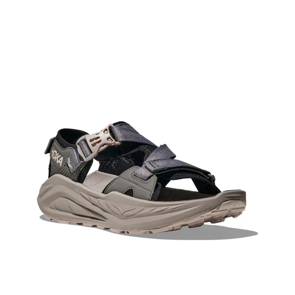 סנדלי הוקה לגברים Hoka INFINI HIKE TC 1162570/BCMN BLACK/CEMENT - Image 6