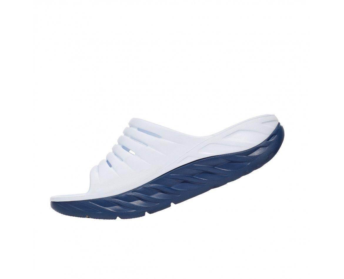 כפכפי התאוששות אורה הוקה לנשים בצבע לבן Hoka 1099674/WVIN RA Recovery - Image 5