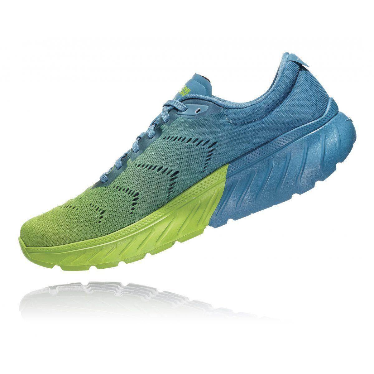 נעלי ריצה הוקה מאך 2 לגברים בצבע תכלת/ירוק HOKA 1099721/SBLG MACH 2 - Image 5