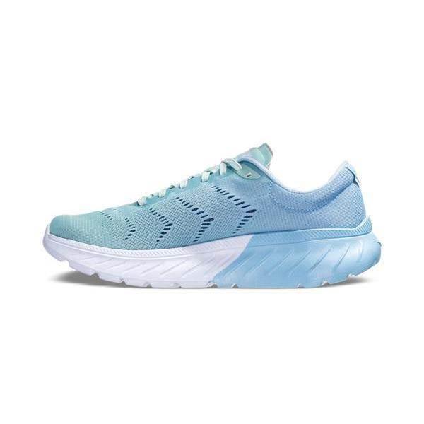 נעלי ריצה הוקה מאך 2 לנשים בצבע תכלת/לבן HOKA 1099722/ALCH MACH 2 - Image 2
