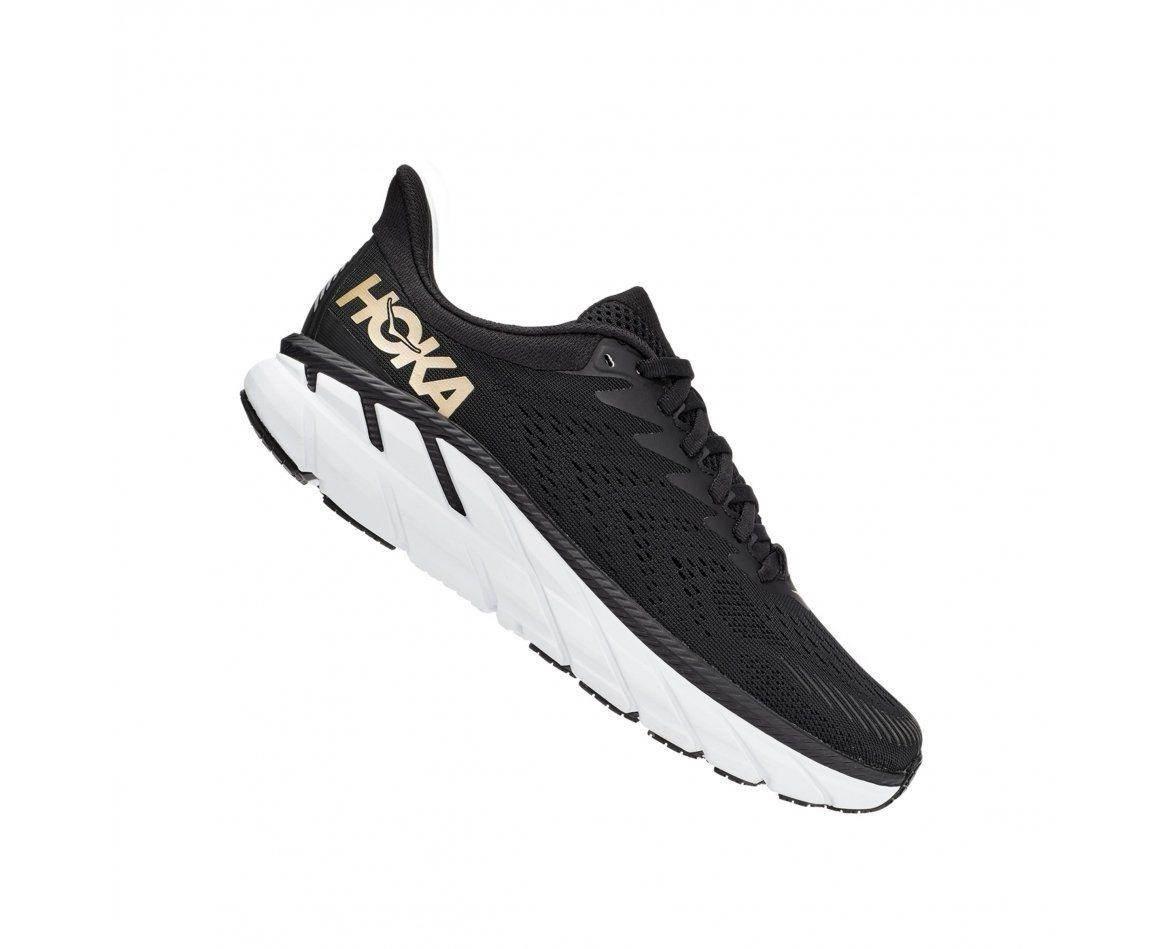 נעלי ריצה הוקה קליפטון 7 לנשים בצבע שחור/לבן Hoka 1110509/BBRNZ CLIFTON  7 - Image 2