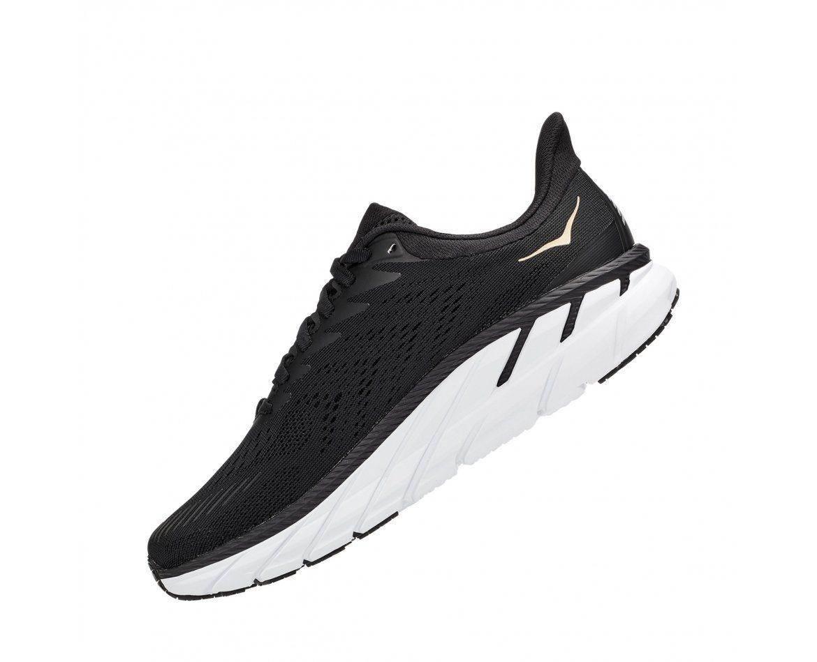 נעלי ריצה הוקה קליפטון 7 לנשים בצבע שחור/לבן Hoka 1110509/BBRNZ CLIFTON  7 - Image 5