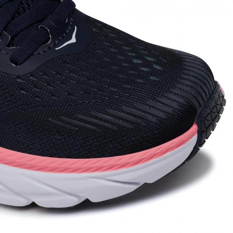 נעלי ריצה הוקה קליפטון 7 לנשים בצבע כחול/לבן Hoka 1110509/BIBH CLIFTON 7-Black/Blue - Image 4