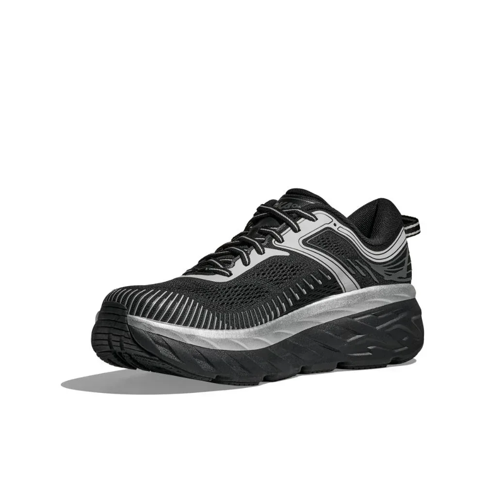 קולקציית הרטרו של הוקה Hoka 1110518/BKSTR BONDI 7 BLACK/STARDUST - Image 2