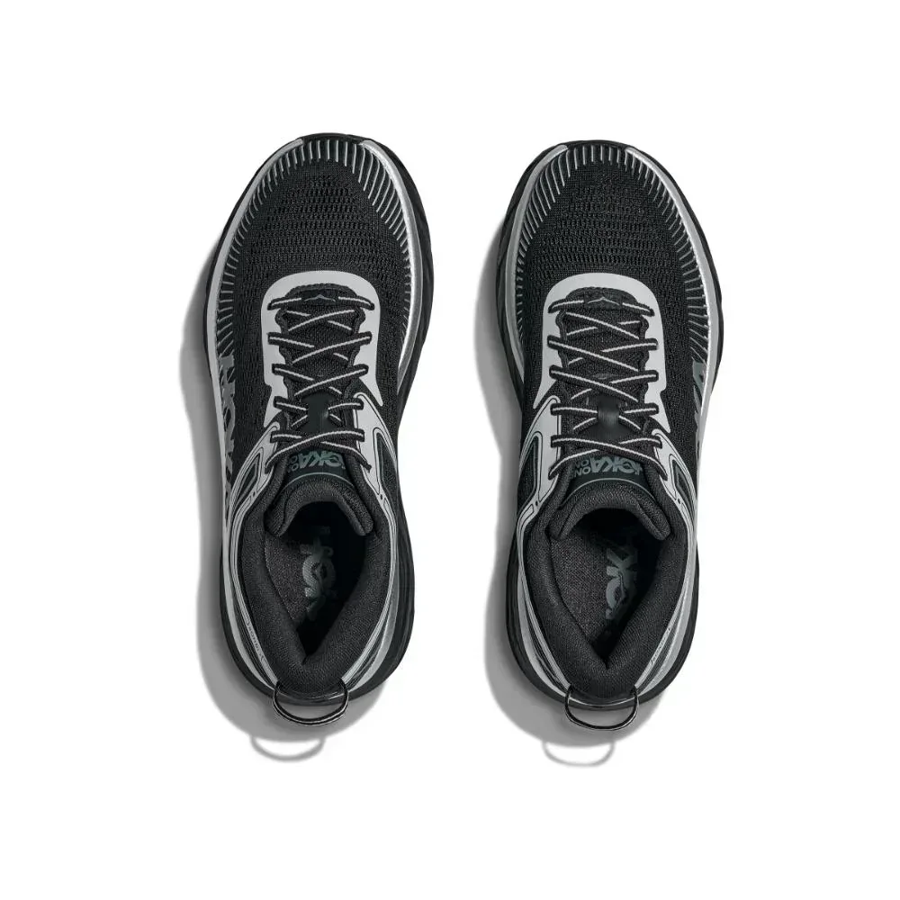 קולקציית הרטרו של הוקה Hoka 1110518/BKSTR BONDI 7 BLACK/STARDUST - Image 4