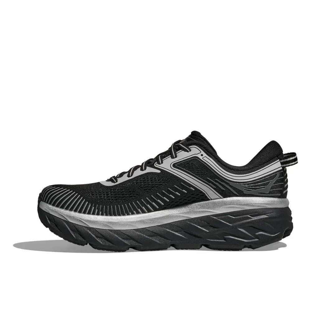 קולקציית הרטרו של הוקה Hoka 1110518/BKSTR BONDI 7 BLACK/STARDUST - Image 8