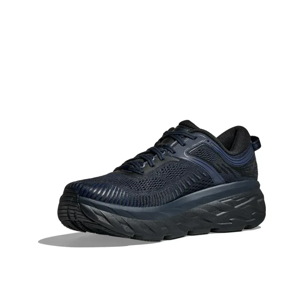 קולקציית הרטרו של הוקה Hoka 1110518/VCK BONDI 7 VARSITY NAVY - Image 2