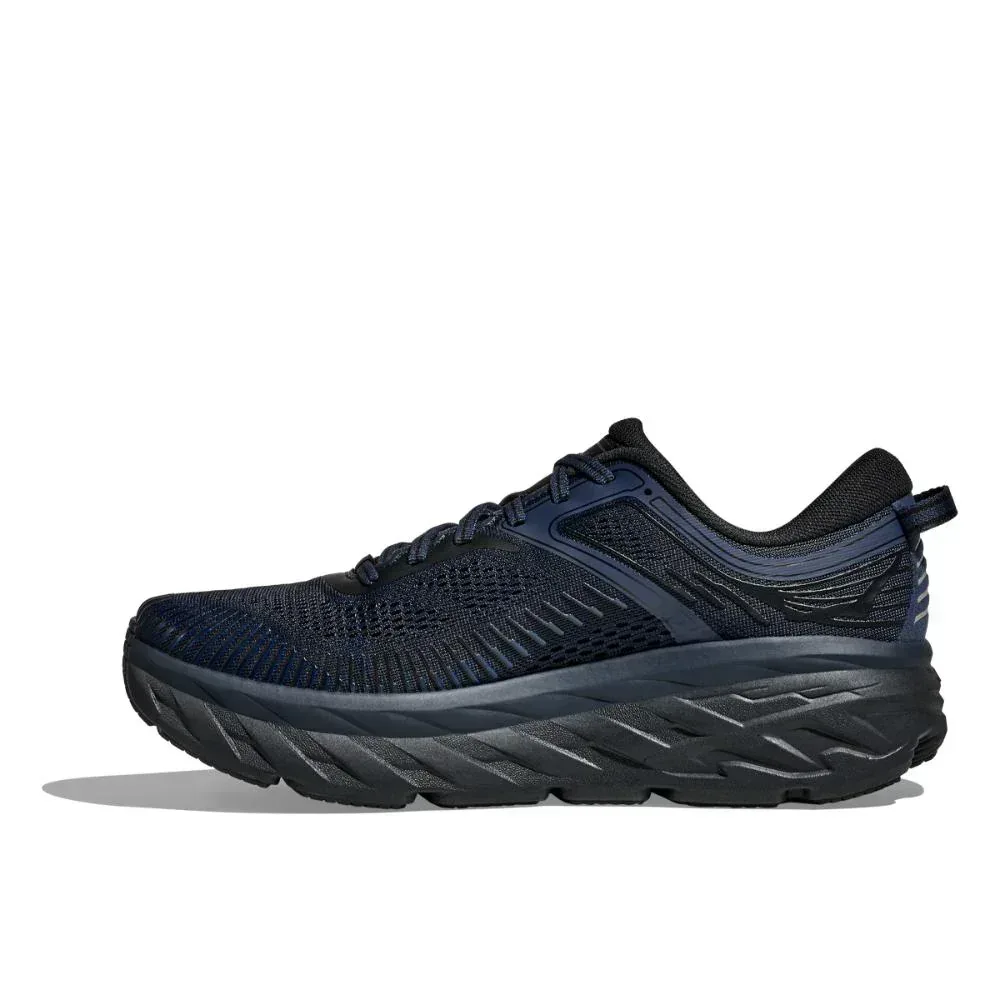 קולקציית הרטרו של הוקה Hoka 1110518/VCK BONDI 7 VARSITY NAVY - Image 7