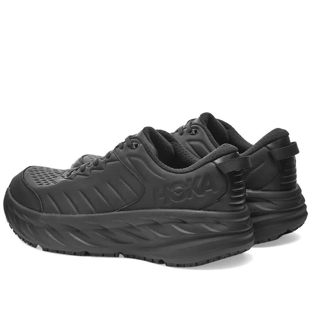 נעלי הוקה בונדי אס-אר לגברים Hoka 1110520/BBLC BONDI SR-Black/Black - Image 3