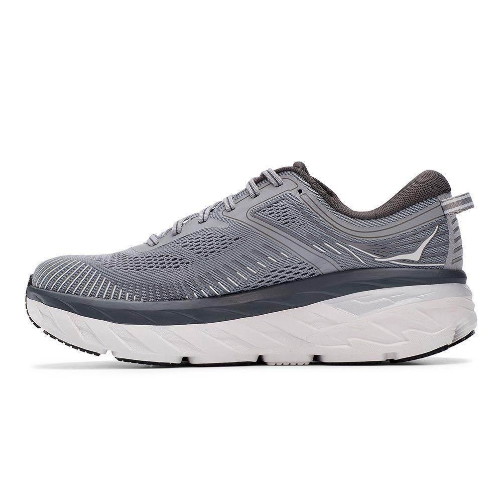 נעלי ריצה רחבות הוקה בונדי 7 לגברים Hoka 1110530/WDDS BONDI 7 WIDE - Image 2