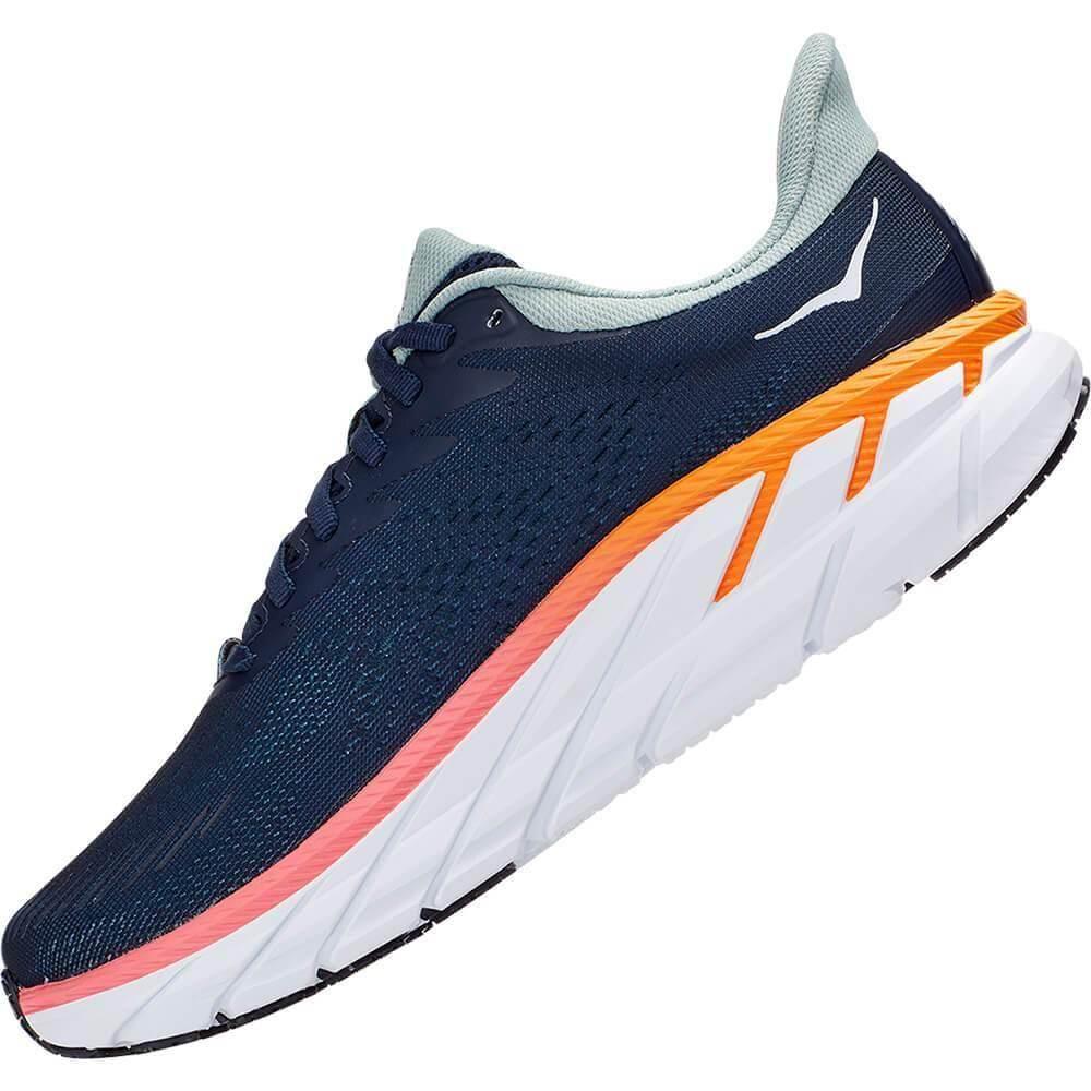 נעלי ריצה הוקה קליפטון 7 רחבות לנשים Hoka 1110535/BIBH CLIFTON 7 WIDE - Image 5