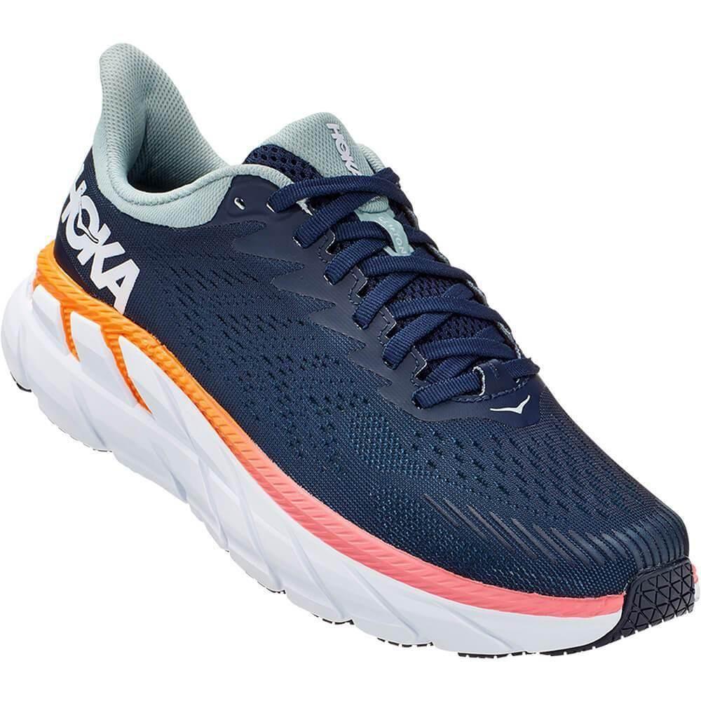 נעלי ריצה הוקה קליפטון 7 רחבות לנשים Hoka 1110535/BIBH CLIFTON 7 WIDE - Image 6