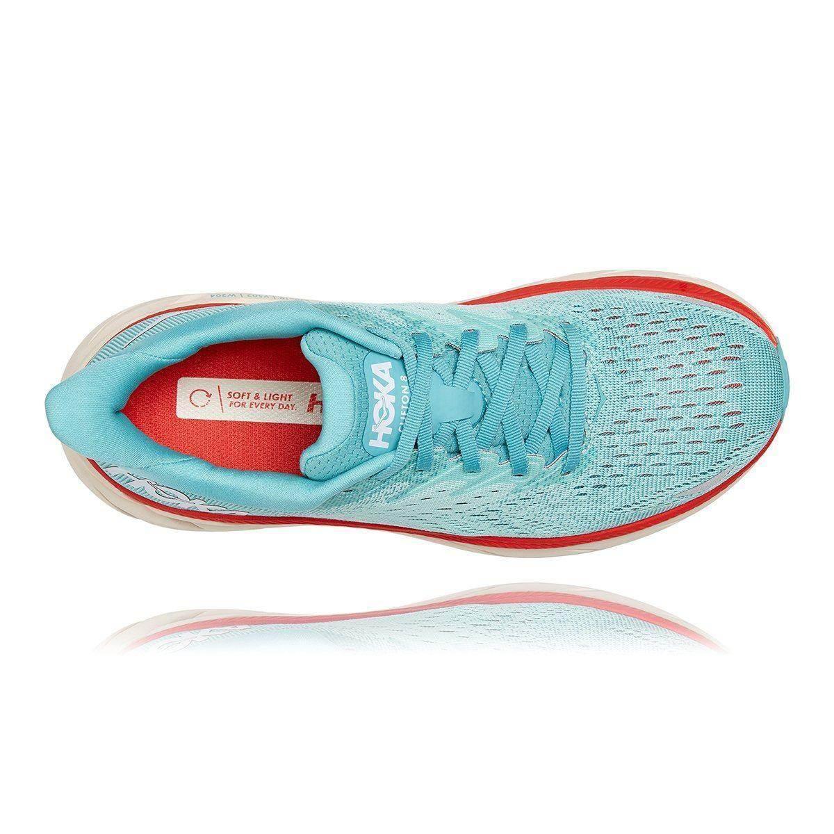 נעלי הוקה קליפטון 8 רחבות לנשים Hoka 1121375/AEBL CLIFTON 8 Women WIDE (D) - Image 5
