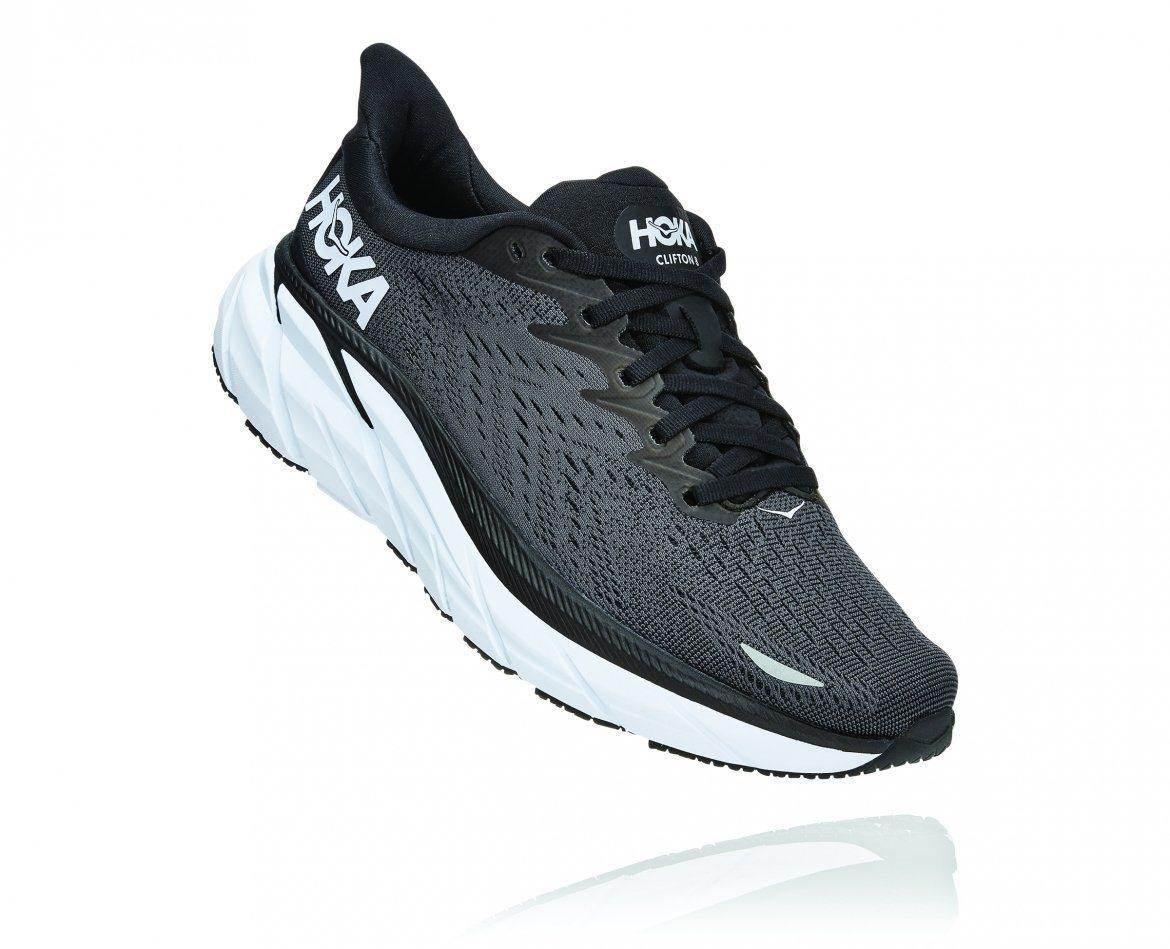 נעלי הוקה קליפטון 8 רחבות לנשים Hoka 1121375/BWHT CLIFTON 8 Women WIDE (D) - Image 4