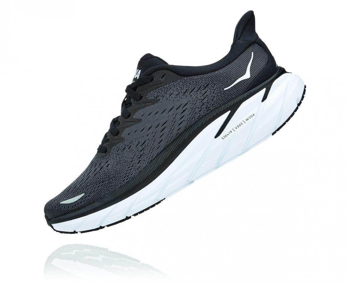 נעלי הוקה קליפטון 8 רחבות לנשים Hoka 1121375/BWHT CLIFTON 8 Women WIDE (D) - Image 5