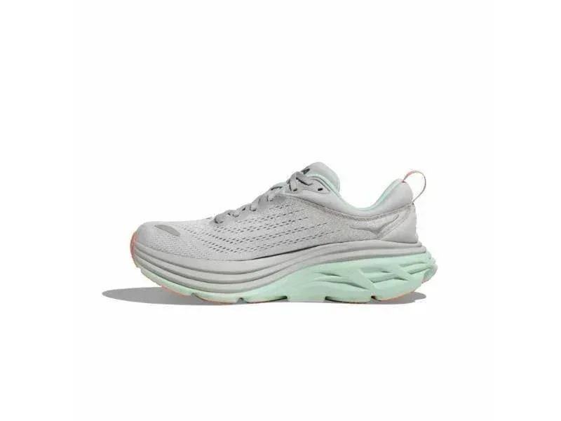 נעלי ריצה הוקה בונדי 8 רחבות לנשים Hoka 1127954/SQB  Bondi 8 Wide - Image 2